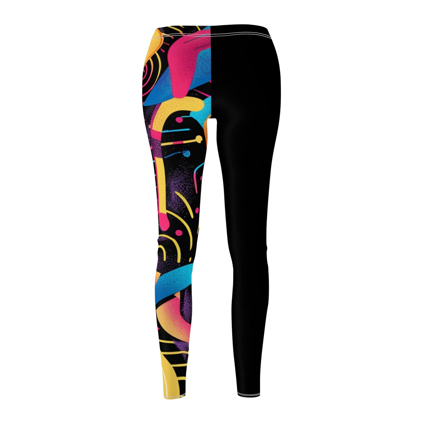 Women's Cut & Sew Casual Leggings (AOP)