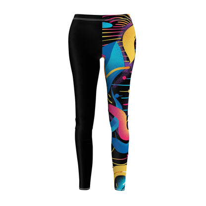 Women's Cut & Sew Casual Leggings (AOP)