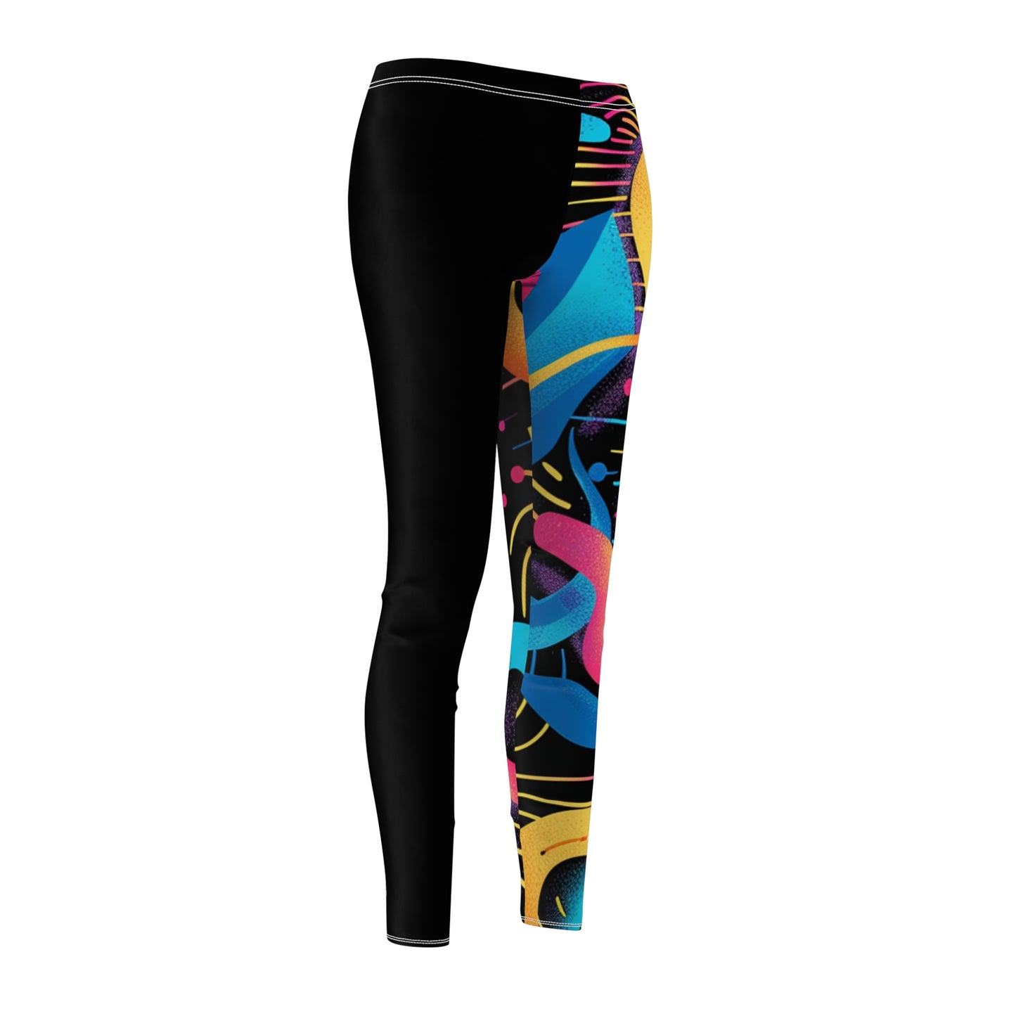 Women's Cut & Sew Casual Leggings (AOP)