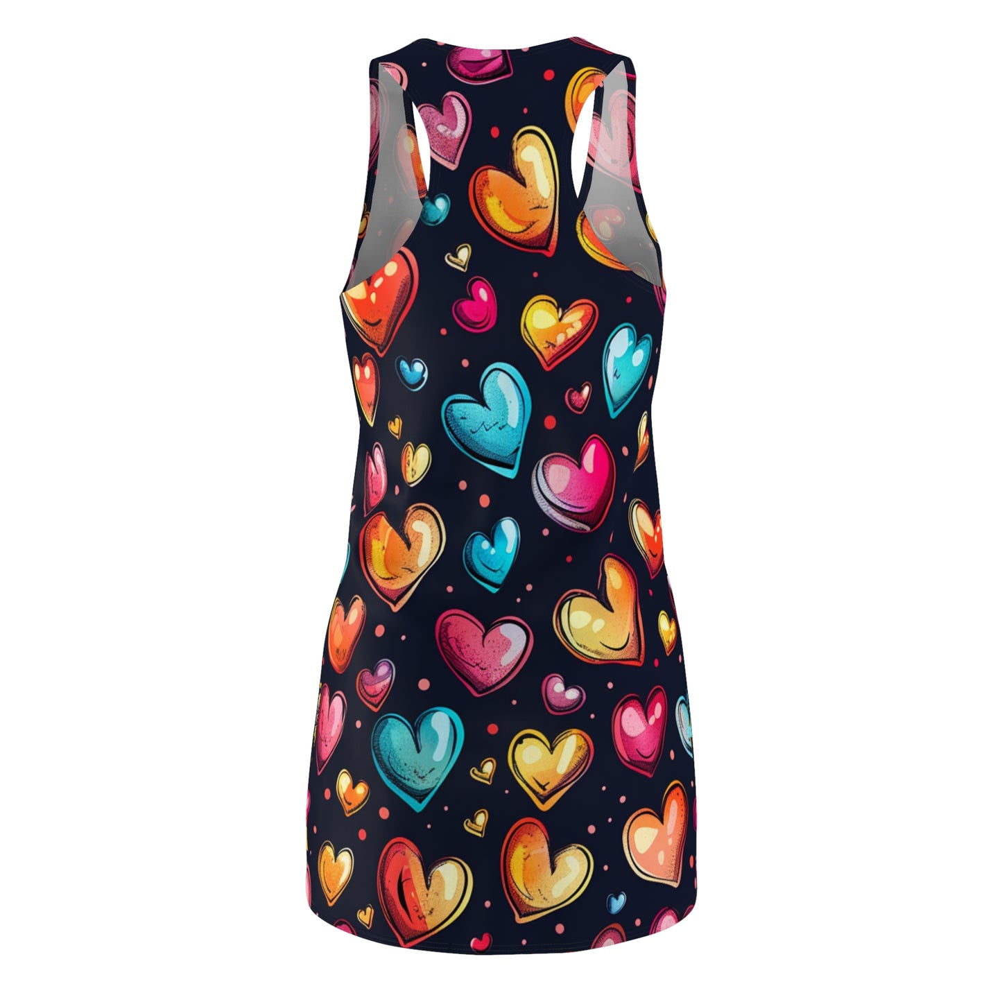 Women's Cut & Sew Racerback Dress (AOP)